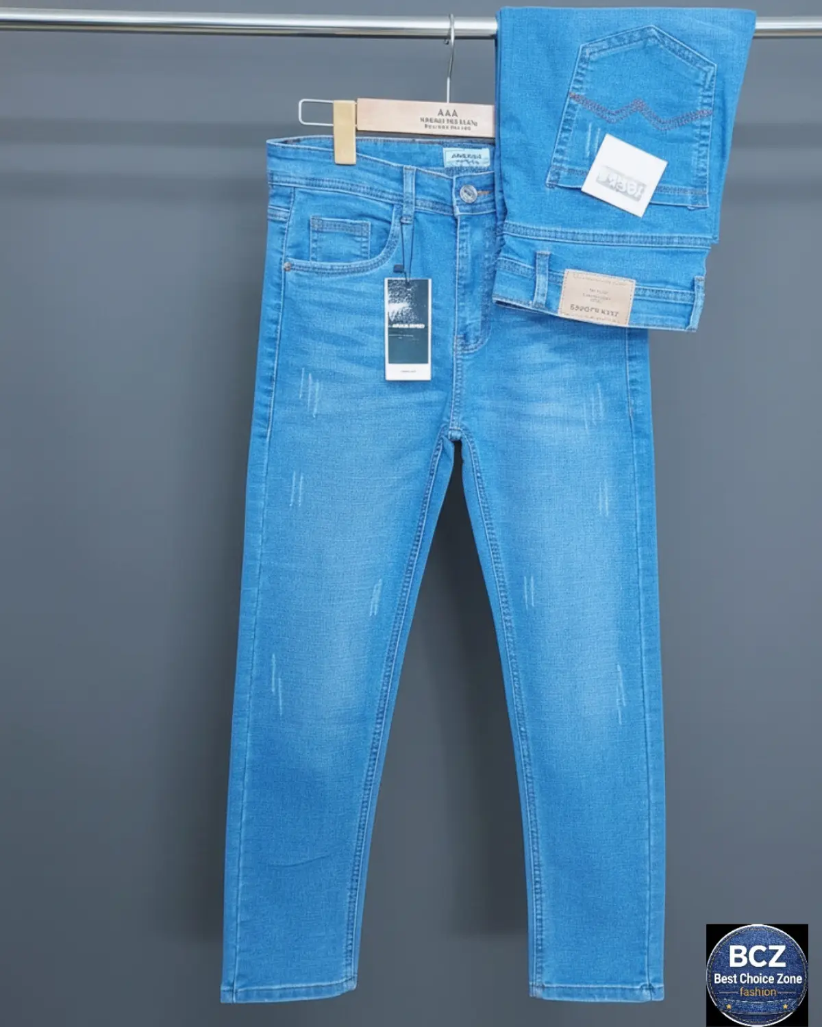 Premium Denim Jeans Pant for Men Light Blue Premium Denim Jeans Pant for Men Light Blue