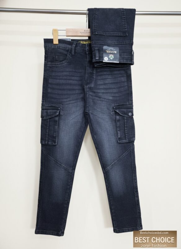 Black ash Jeans Cargo