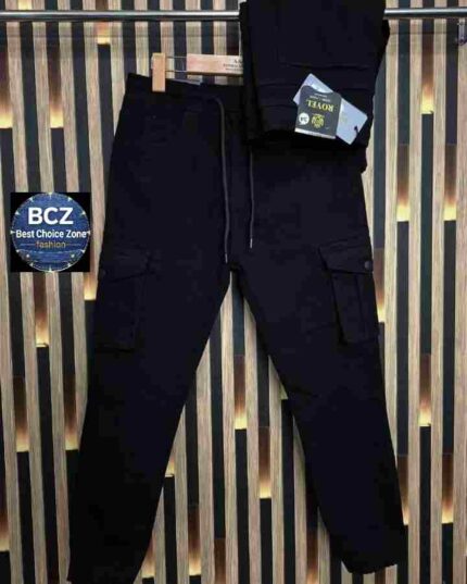 জিন্স জগার্স প্যান্ট - Black