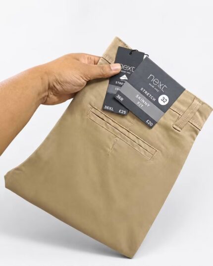 New Twill Gabardine Pant - ব্রাউন