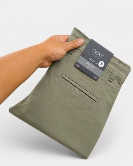 New Twill Gabardine Pant - অলিভ