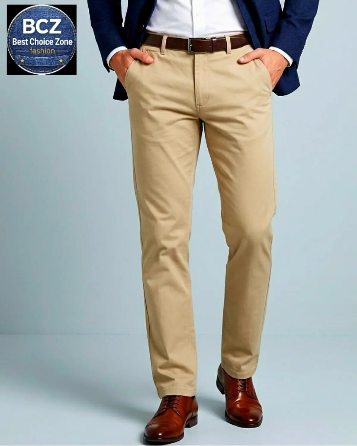 Twill Gabardine Pant Beige – Smart Casual Formal Trouser Twill Gabardine Pant Beige – Smart Casual Formal Trouser